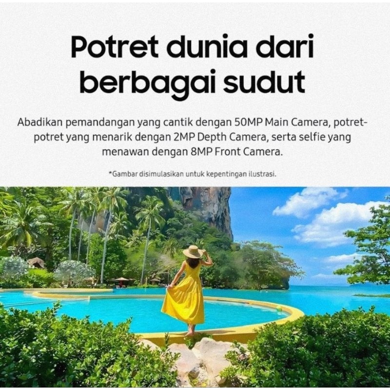 [PROMO] HP SAMSUNG A05 Ram 4/64GB & 6+128GB {Fast Charging 25Watt + Camera 50MP + Display 6,7inches