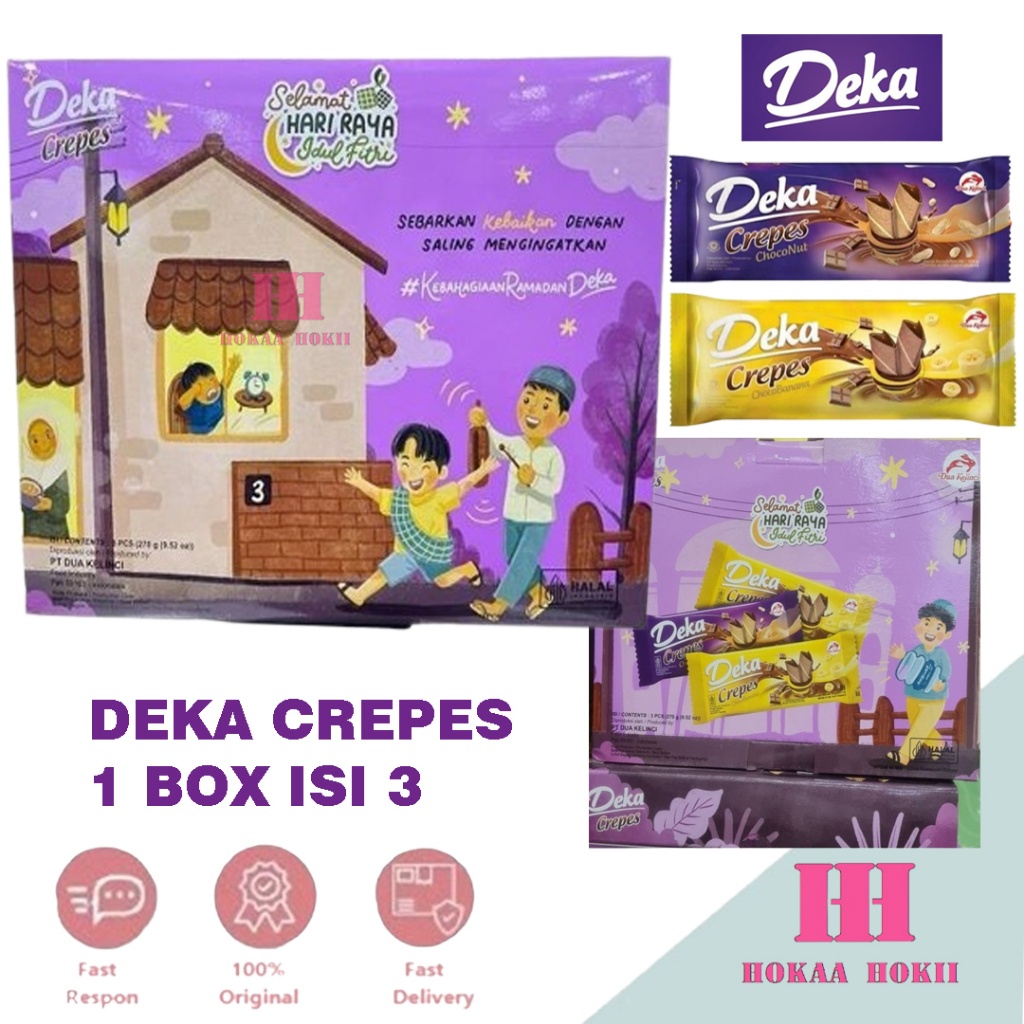

HJ Deka Wafer Roll Choco Nut - Choco Choco
