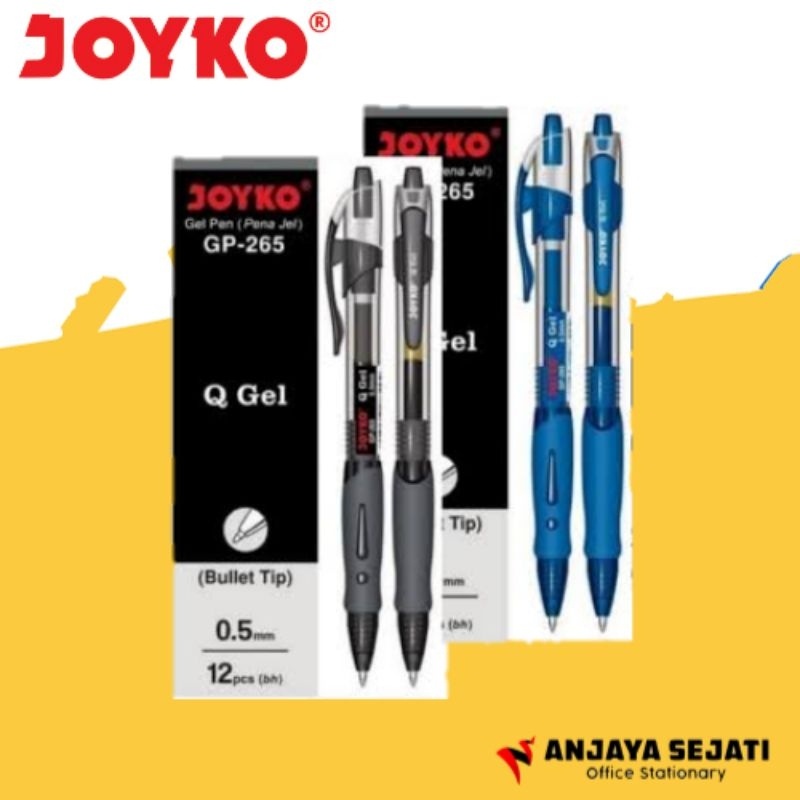 

Gelpen Joyko GP-265 ( Q Gel ) - Lusinan - 12pcs