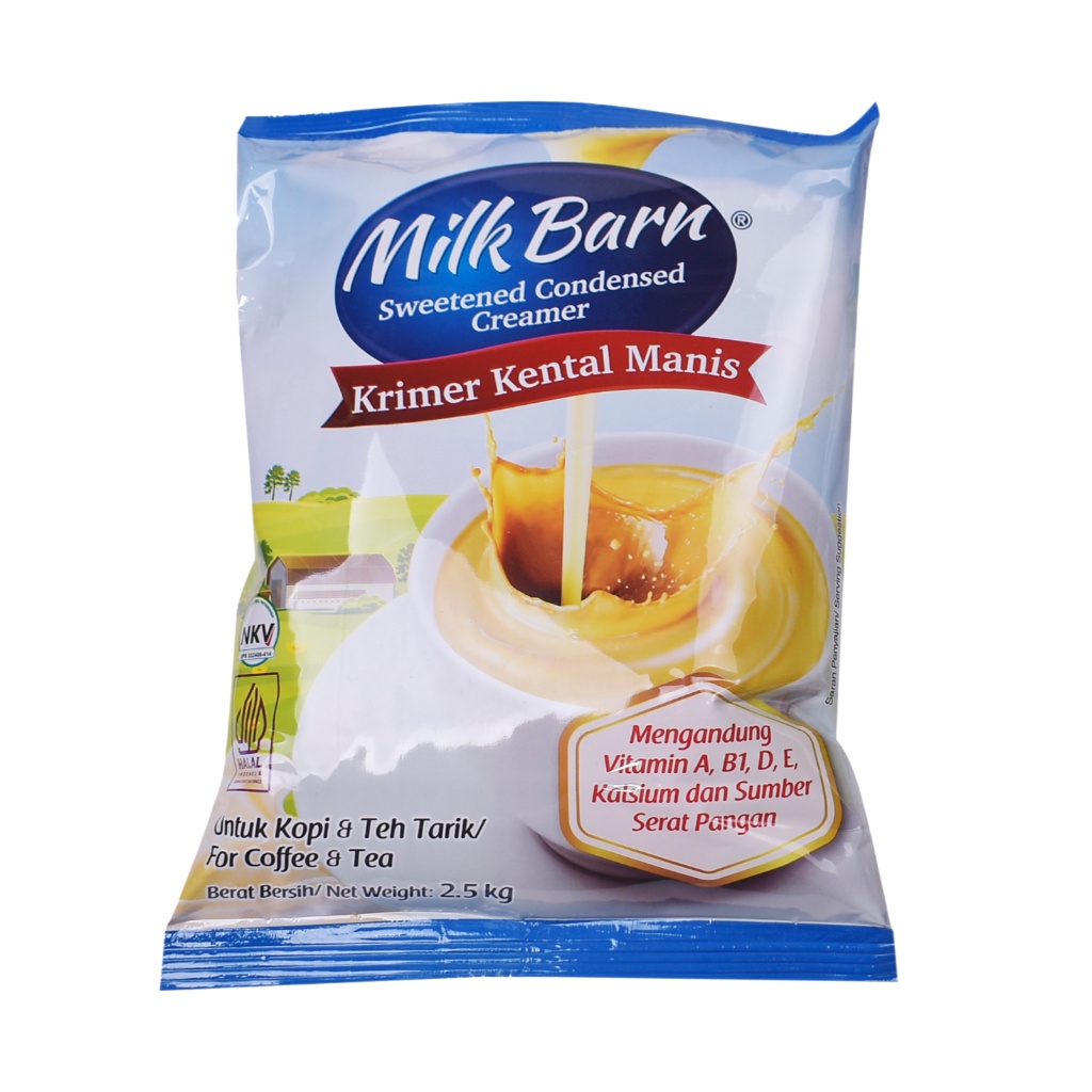 

Milk Barn Susu Krimer Kental Manis - Original - Pouch 2500GR