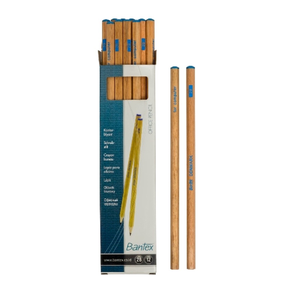 

[BMS Tangerang] Bantex Office Pencil Grade 2B for Computer (12 pcs) #8116 00