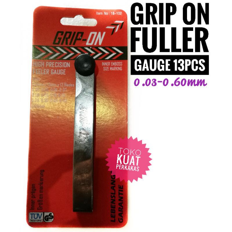 

Fuller Gauge GRIP ON 13pcs 0.03-0.60mm