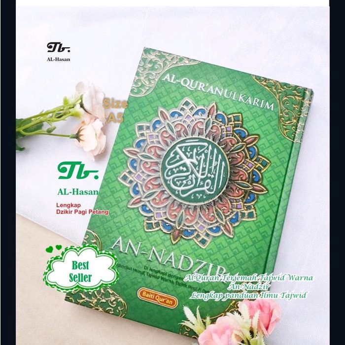 

HJK Al quran An nadzir terjemah tajwi A5 huruf khat ustmani jelas nan tajam Ah Hasan Bandung.