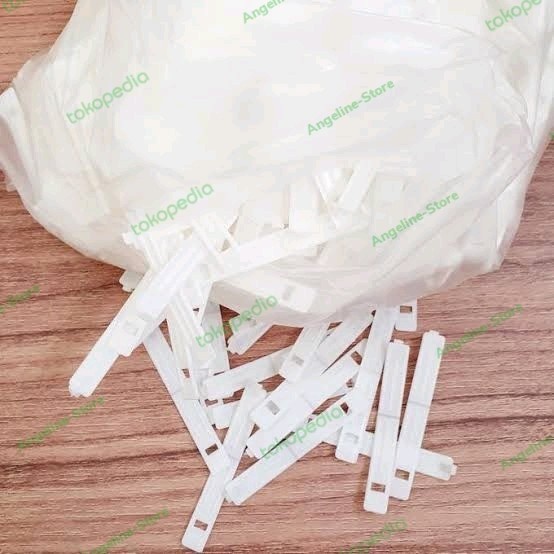 

..... Klip Roti Tawar Snack Jepit Clipper Plastik Isi 1000Pcs