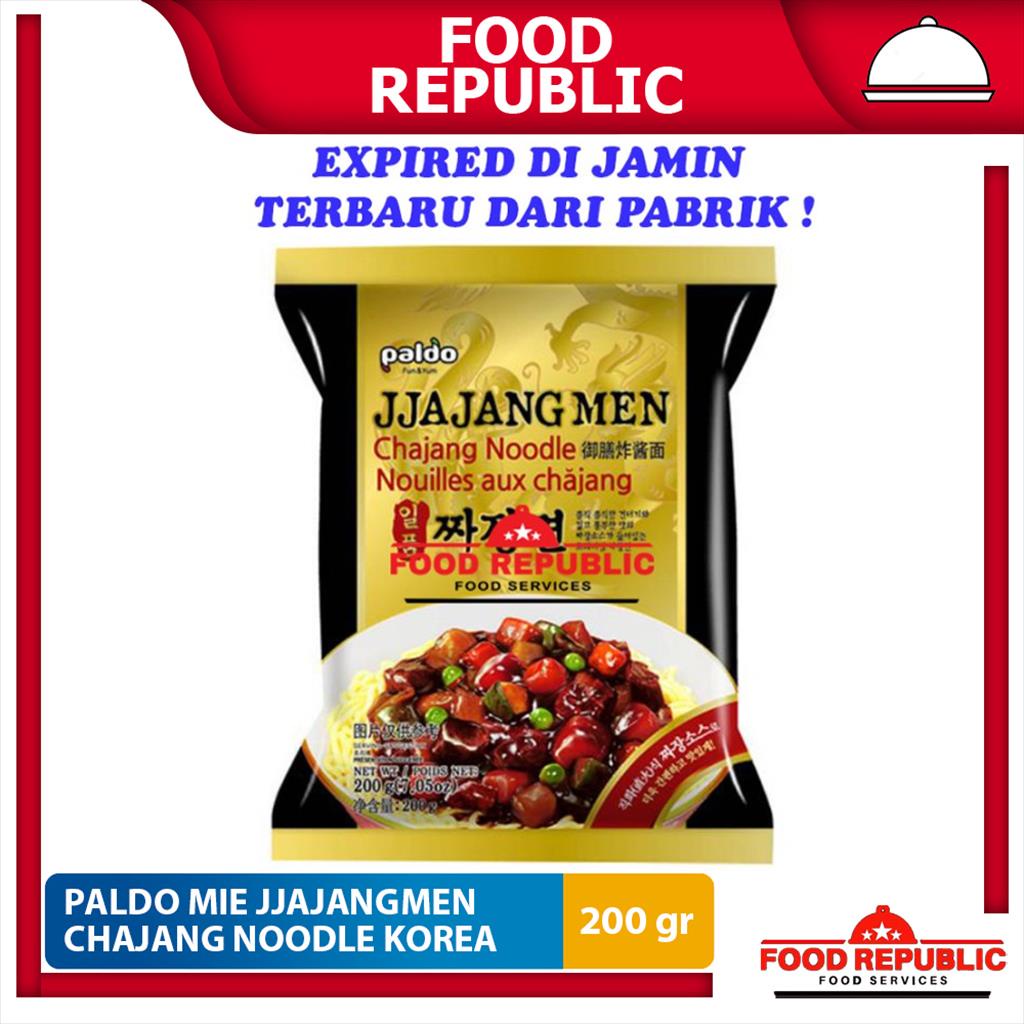 

Paldo JJajangmyun / Jajangmen / Jajangmyeon / Chajang Mie 200 GR HALAL