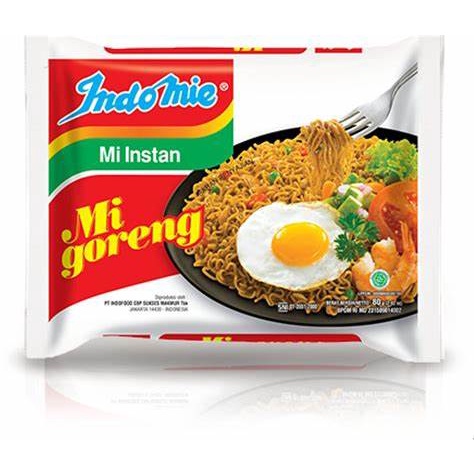 

INDOMIE GORENG 1 DUS ISI 40 PCS / MIE INSTAN