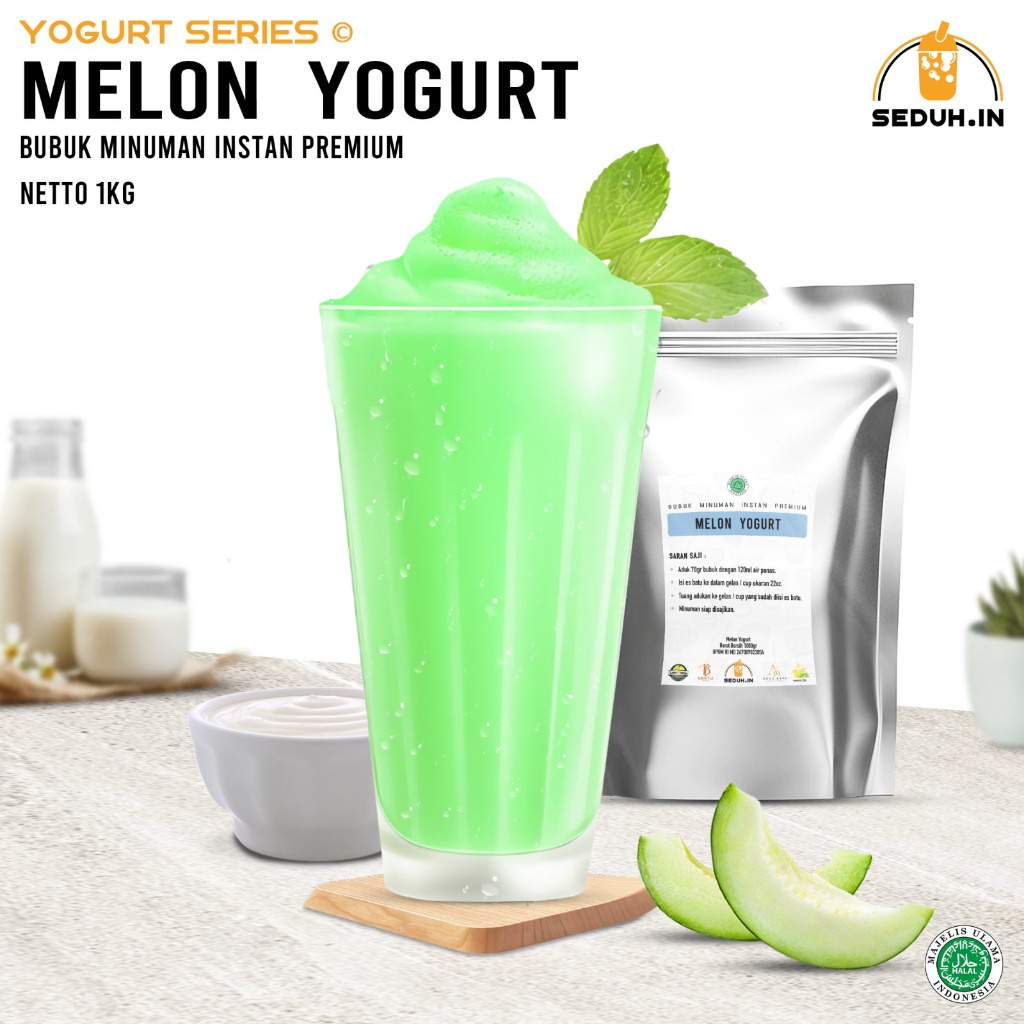 

Yogurt Melon 1KG / Bubuk Minuman Premium