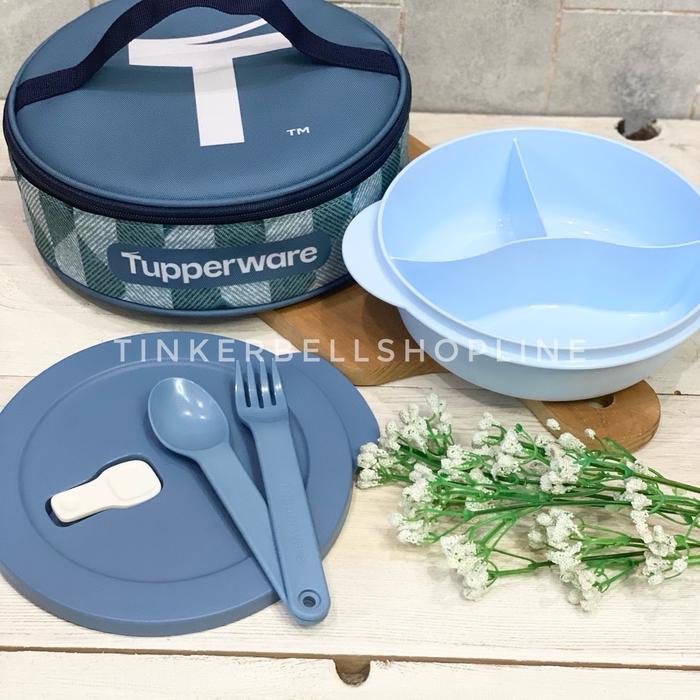 Tupperware Fancy Crystalwave Lunch Set