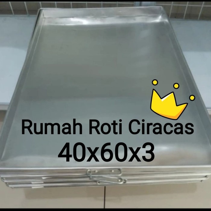 

..... Loyang Oven 40X60X3 Kuker Tray Ukuran 40X60 Almunium Bake Cake Roti