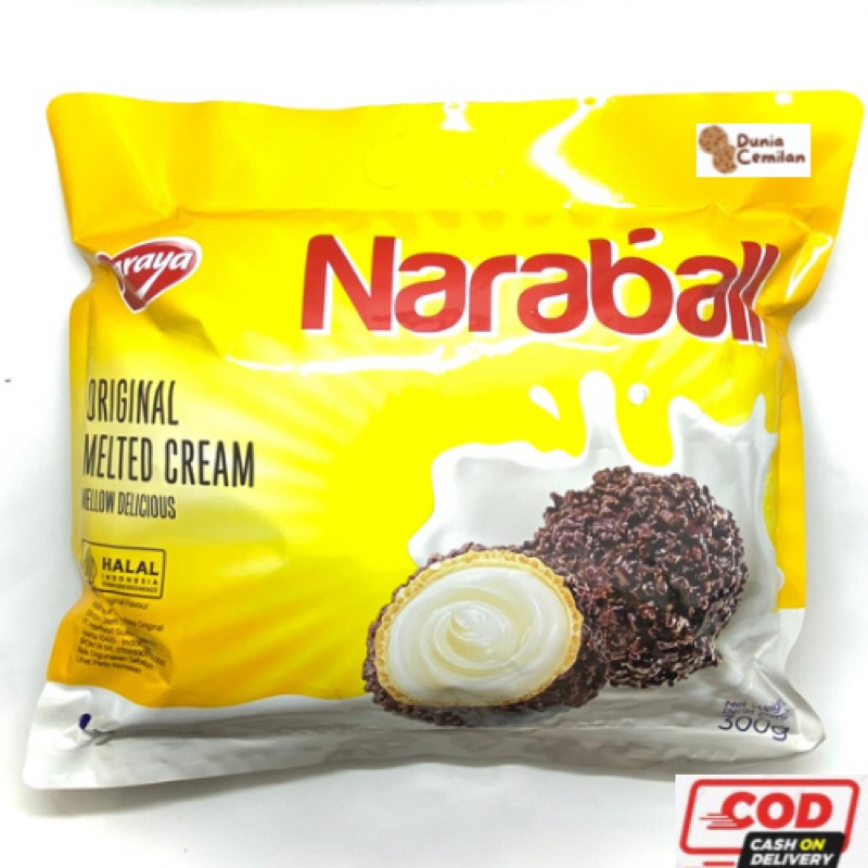 

HJ [TERMURAH!!] Naraya NARABALL 300gr Wafer Ball Cookies - Produk Impor Halal Viral