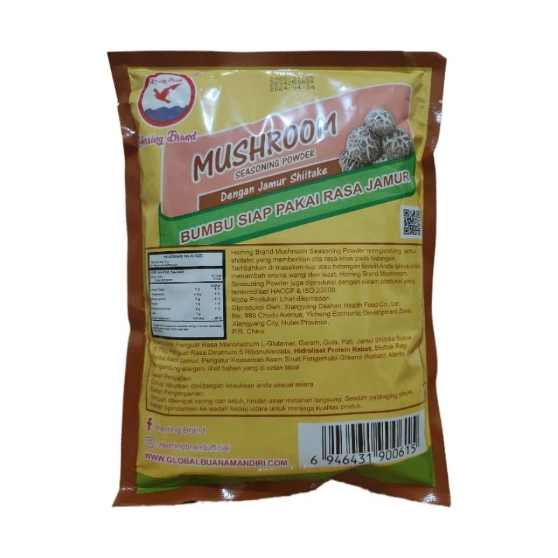 

Herring brand mushroom kaldu rasa jamur 454gr