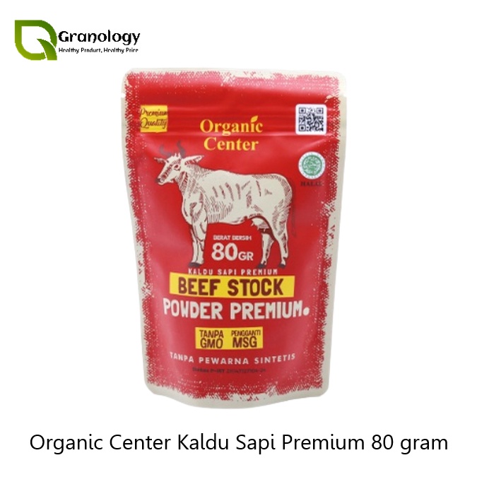 

Organic Center PREMIUM Beef Stock Powder / Kaldu Sapi 80 gram