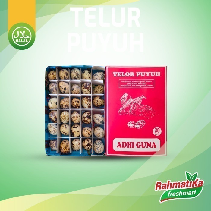 

Telur Puyuh Isi 30 Butir