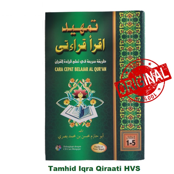 HJK Buku Tamhid Iqro Qiroati-Cara Cepat Belajar Al Quran jilid 1-5