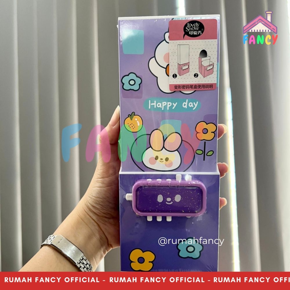 

[FREE BUBBLE + DUS] Tempat Pensil PREMIUM Kotak Pensil Plastik KAX 290 Kode Model Rak Susun + Cermin