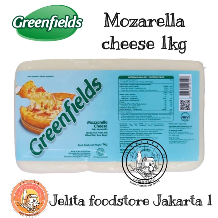 

KEJU Greenfields Mozarella Block Vac 1kg