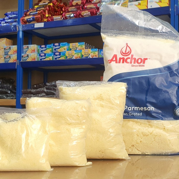 

Keju Parmesan Anchor Repack 100 / 250 /500 Gr