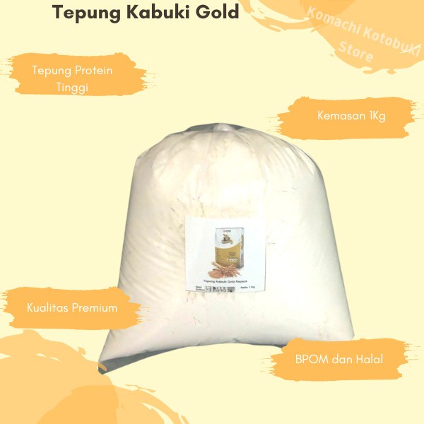 

(Good) Tepung Kabuki Gold Protein Tinggi Alternatif Komachi Original