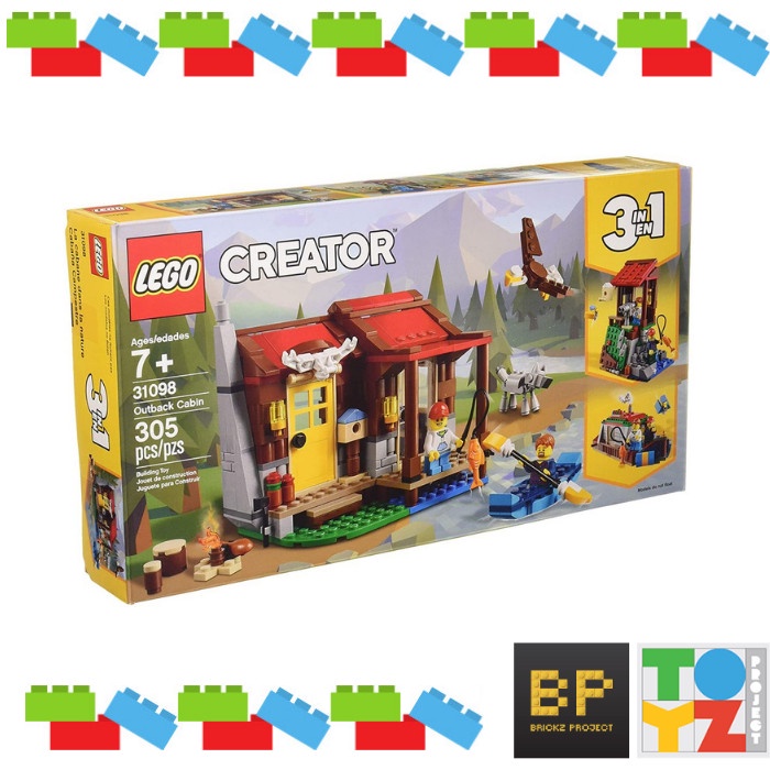 Lego Creator 3in1 31098 Outback Cabin