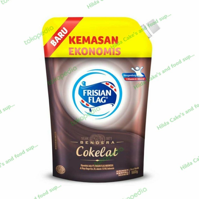 

(Good) Frisian Flag SKM Susu Kental Manis Coklat Pouch 560ml
