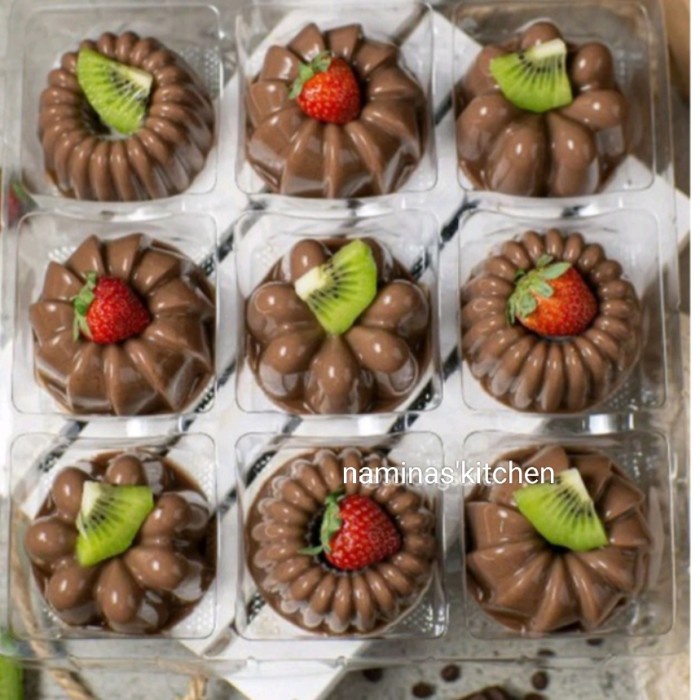 

MINI PUDING MANGGA ,COKLAT