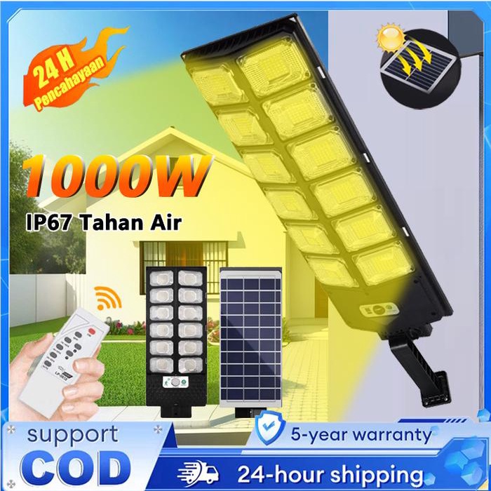 Lampu Kuning Cahaya Surya Lampu LED Surya Lampu Taman Surya Lampu Taman Surya Lampu Panel Surya,