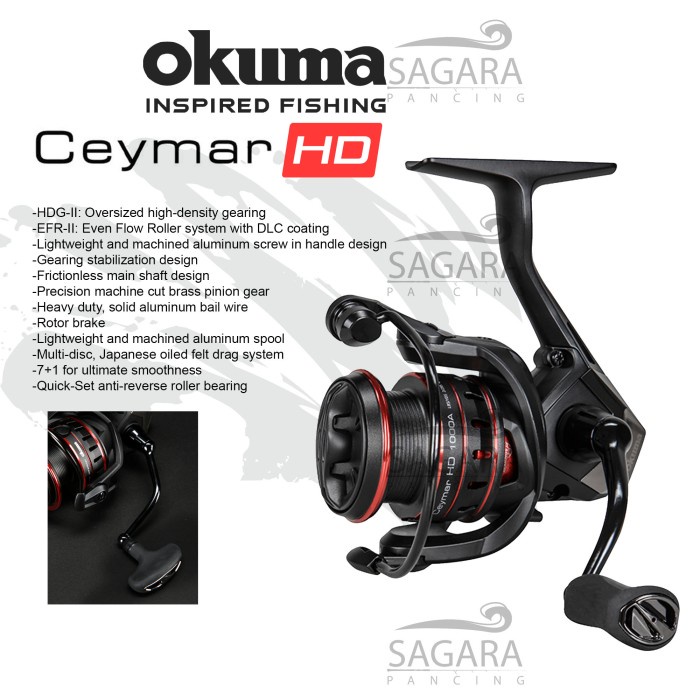 Reel Okuma Ceymar Reel Spinning