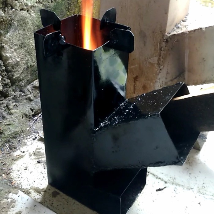 rocket stove kompor