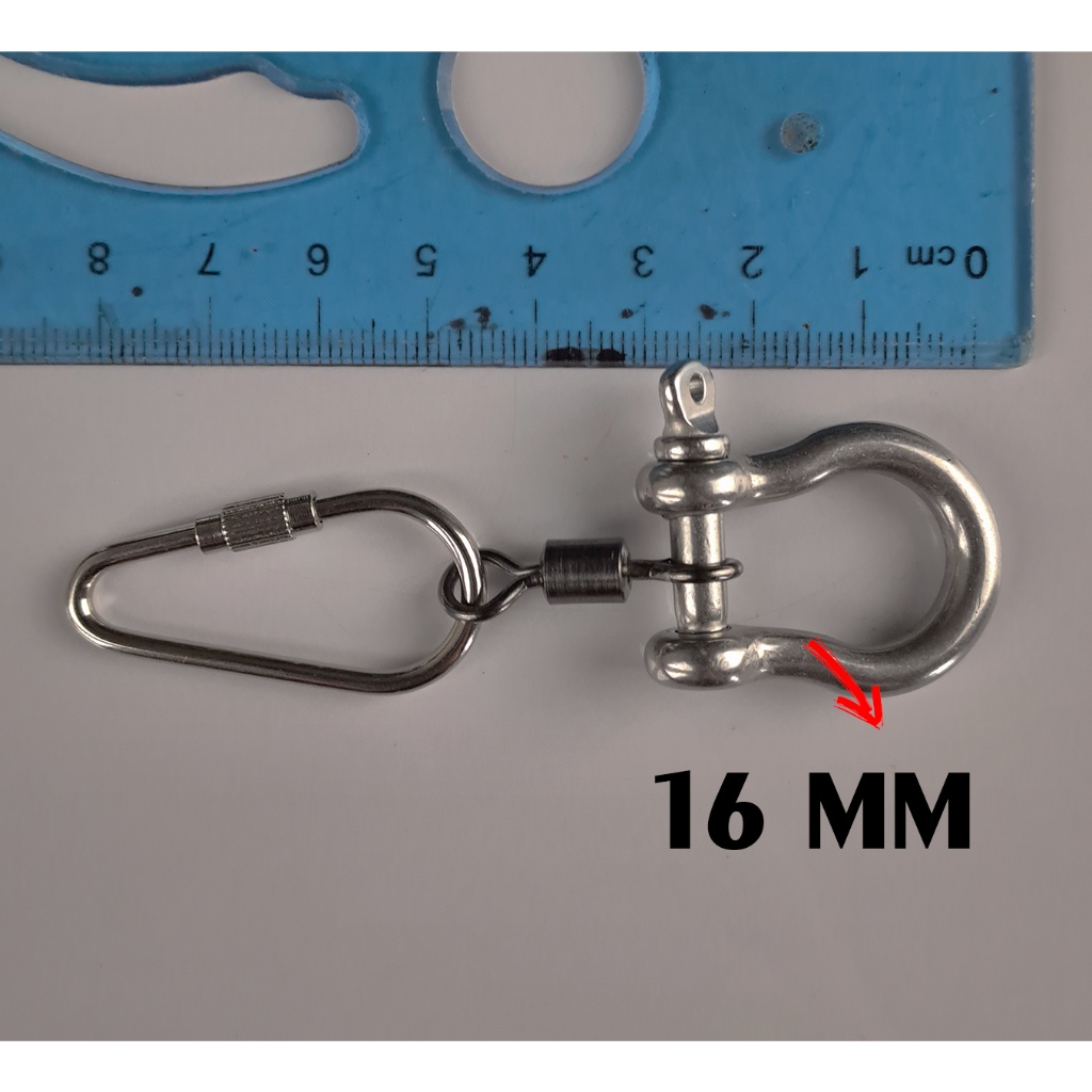 Ready Borgol Kaki Burung Paruh Bengkok Model Omega Borgol Kaki Parrot Pengait Kaki Burung