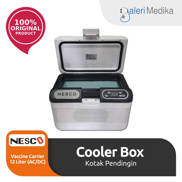 Populer Nesco Electric Cooler Box Vaccine 12 Liter Ac/Dc Cool Box Vaksin 12L