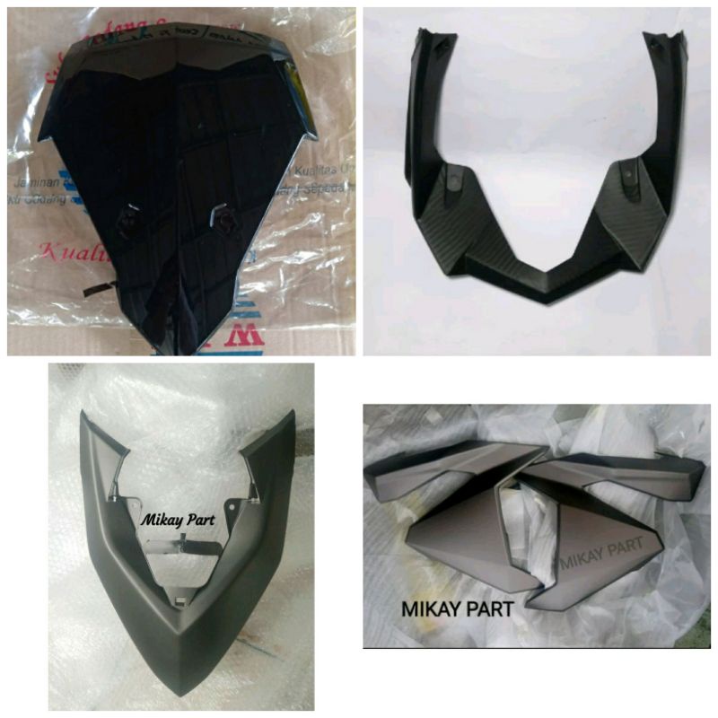 Paketan Full set Body depan Tameng sayap kanan kiri Garnish Tameng kecil vario Led 125 150 2015-2017