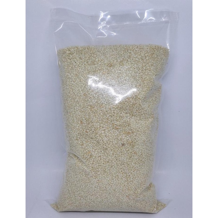

1000gr Roasted Wijen Putih / White Sesame Seeds - Oven - Sangrai
