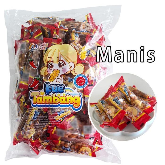 

Buy 2 Get Free 1Halal1 Kantong Isi 120PCS+Free 60PCS Kue Tambang Pilihan Rasa Manis,Camilan Halal