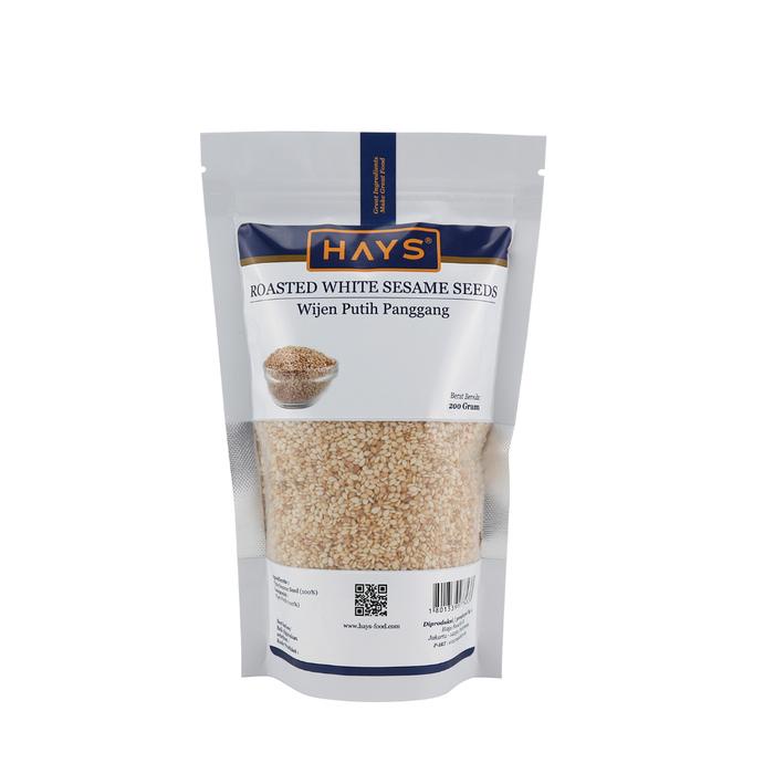 

HAYS - Wijen Putih Panggang Sangrai 200 Gram / Roasted White Sesame Seeds 200 G