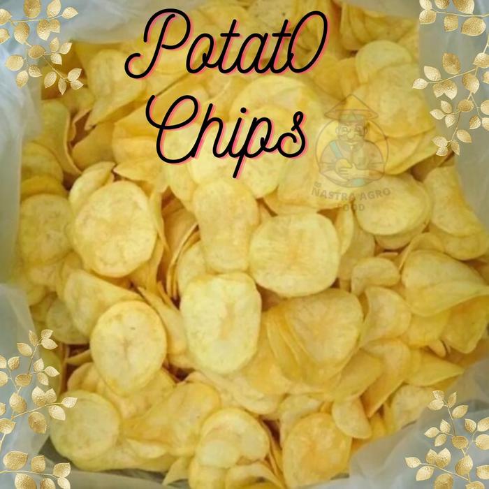 

1 kg keripik kentang Organik Alami Rendah gula Cemilan