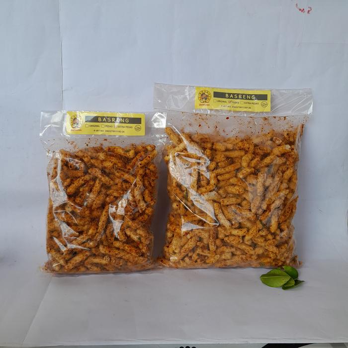 

BASRENG KERING PEDAS GURIH 500GR Camilan Goreng Food Snack Cemilan
