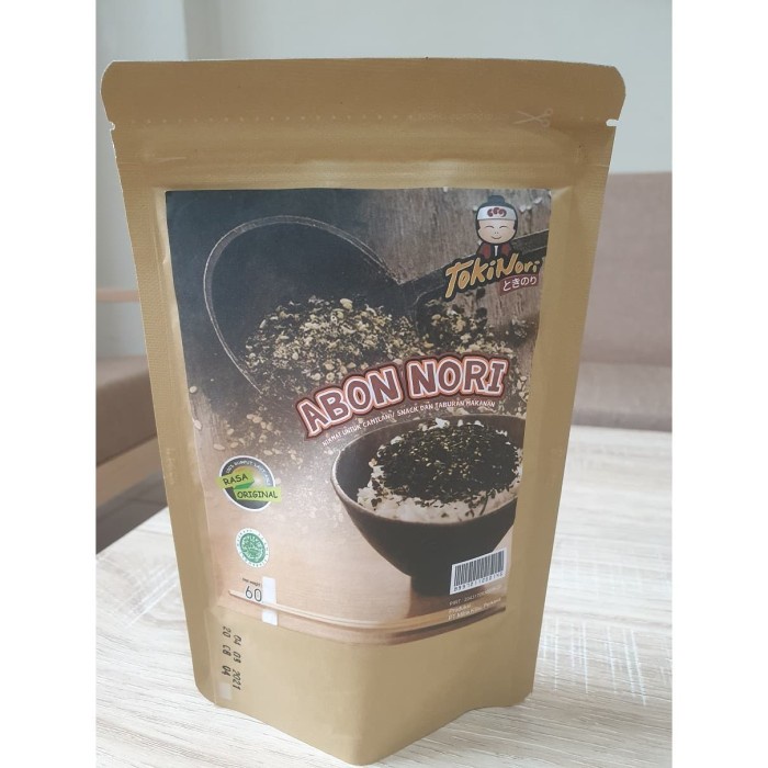 

Abon nori Tokinori rasa original 60 gram Halal makan dengan nasi