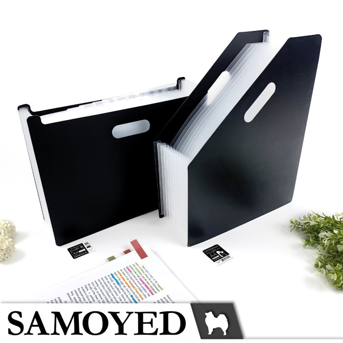 

HJK Map Harmonika / Sekat / Expanding Folder / Box File A4 Samoyed EFD-4S