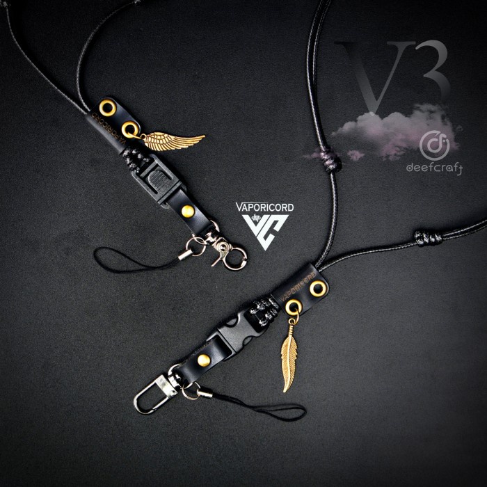 

HJK Lanyard Vaporicord necklace v3 lanyard paracord / lanyard multi fungsi