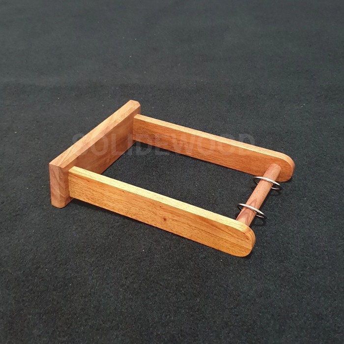 

HJK Tentcard A6 tempat dudukan menu holder kayu nomer meja tent card