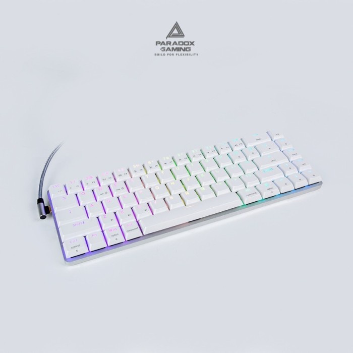 [Good] Paradox Gaming Keyboard 68% RGB GHOST ZX68 Aluminum Low Profile