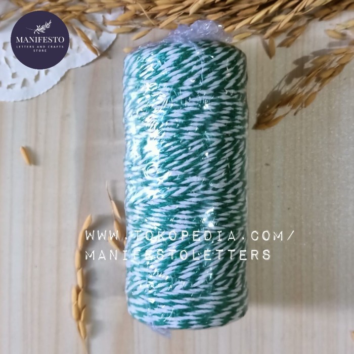 

pernakpernik- Bakers Twine Cotton tali craft journal planner packing kado kue diy