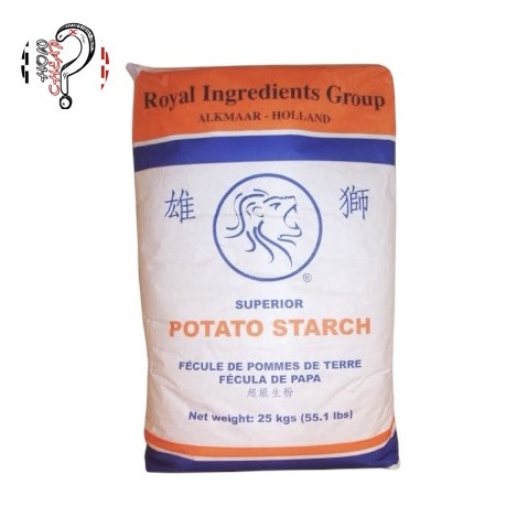 

Potato Starch Royal Lion 25kg - 1 sak Tepung Pati Kentang