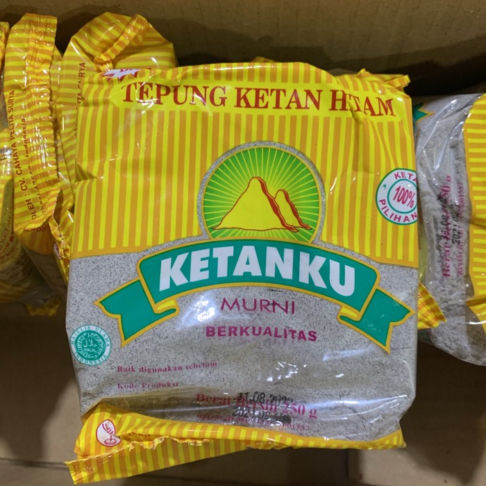 

Tepung Ketan Hitam Ketanku 250gr dus
