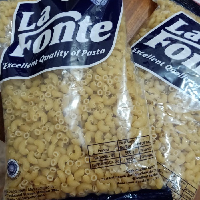 

(Good) La Fonte chifferi rigati 500gr Makroni