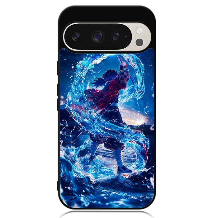 Hybrid Case Custom Hardcase Google Pixel 9 8 7 6 5 4 4A 3 3A 2 Pro XL 4G 5GWater Illustration Tomiok
