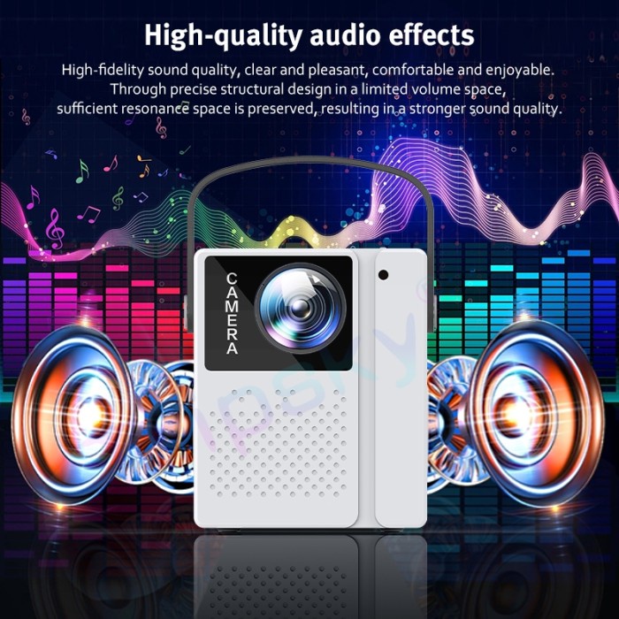 Project - Proyector Android 9 2+16GB WiFi 5G Portable Android Projector 4K HD