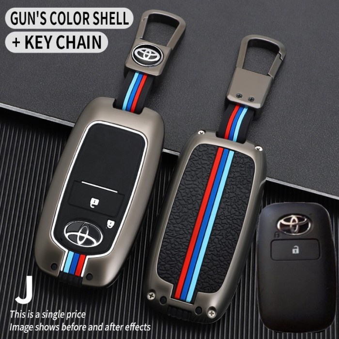 Case Kunci Mobil Toyota Avanza Raize Veloz Baru 2022 - 2024 Agya All New 2023 Asli 100%