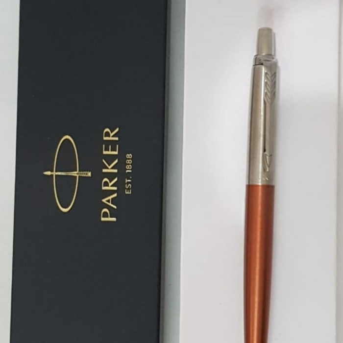 

[tmr] - Pulpen Parker Jotter Original Chelsea Orange Free Ukir Grafir Nama