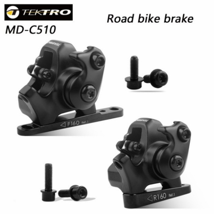CALIPER DISC BRAKE TEKTRO MD C510 ROAD BIKE FLAT MOUNT SHIMANO TRP PRO